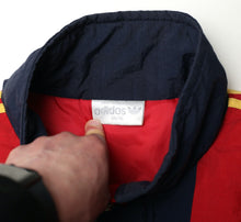 Load image into Gallery viewer, 1990/92 ARSENAL Vintage adidas Football Bench Coat Jacket (XL) 44/46