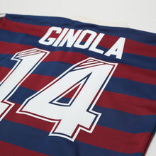 Load image into Gallery viewer, 1995/96 Ginola #14 Newcastle United Vintage adidas Away Football Shirt (S)11