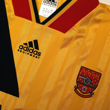 Load image into Gallery viewer, 1993/94 Wright #8 Arsenal Retro adidas Equipment Away Football Shirt (S/M)9