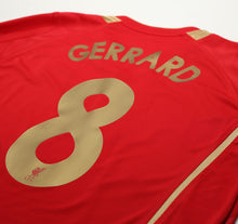 Load image into Gallery viewer, 2005/06 GERRARD #8 Liverpool Vintage Reebok European Home Football Shirt (M)10