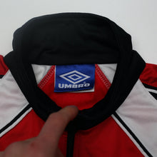 Load image into Gallery viewer, 1999/00 Manchester United Vintage Umbro Track Top Jacket (M)