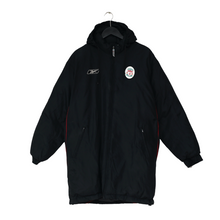 Load image into Gallery viewer, 2002/04 LIVERPOOL Vintage Reebok Padded Football Bench Coat Jacket (S/M)0