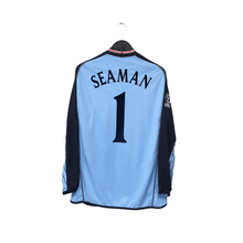 Load image into Gallery viewer, 2002/03 Seaman #1 England Vintage Umbro GK Football Shirt (XL) 2002 WC1