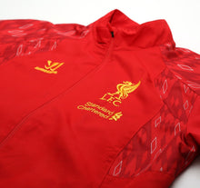 Load image into Gallery viewer, 2013/14 LIVERPOOL Vintage Warrior Football Presentation Jacket Track Top (M)