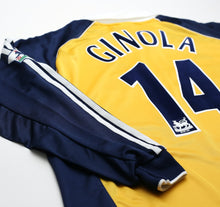 Load image into Gallery viewer, 1999/01 GINOLA #14 Tottenham Hotspur Vintage adidas L/S Away Football Shirt (XL)14
