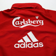 Load image into Gallery viewer, 2008/09 Liverpool adidas Formotion Football Player Issue 1/4 Zip Training Top L11