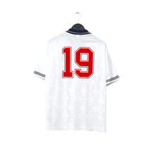 Load image into Gallery viewer, 1990/92 Gascoigne #19 England Retro Umbro Home Football Shirt (L) Italia 901