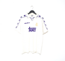 Load image into Gallery viewer, 1994/96 REAL MADRID Vintage Kelme Home Football Shirt (XL)