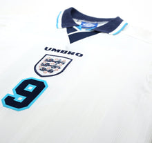 Load image into Gallery viewer, 1995/97 SHEARER #9 England Vintage Umbro Football Shirt (L/XL) Euro 96
