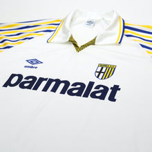 Load image into Gallery viewer, 1990/91 PARMA Vintage Umbro Home Football Shirt (XL)4