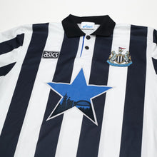 Load image into Gallery viewer, 1993/95 Cole #9 Newcastle United Vintage Asics Home Football Shirt (L)2