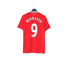 Load image into Gallery viewer, 2011/12 BERBATOV #9 Manchester United Vintage Nike Home Football Shirt (S)