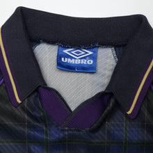 Load image into Gallery viewer, 1994/96 Scotland Vintage Umbro Home Football Shirt (L) Euro 9610