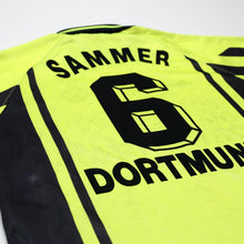 Load image into Gallery viewer, 1996/97 Sammer #6 Borussia Dortmund Vintage Nike Home Football Shirt (L)14