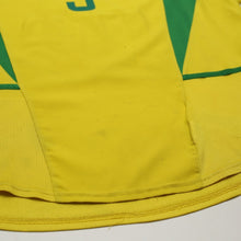 Load image into Gallery viewer, 2002/04 Ronaldo #9 Brazil Vintage Nike Home Football Shirt (M)6