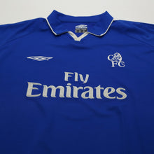 Load image into Gallery viewer, 2001/03 Lampard #8 Chelsea Vintage Umbro Home Football Shirt (XL)3