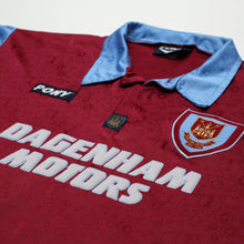 Load image into Gallery viewer, 1995/97 Dicks #3 West Ham United Vintage PONY Football Shirt (XL)5