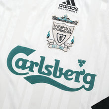 Load image into Gallery viewer, 1993/95 Liverpool Vintage adidas Equipment Away Football Shirt 44/46 (XL)7