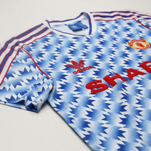 Load image into Gallery viewer, 1990/92 Sharpe #7 Manchester United Retro adidas Away Football Shirt (M)