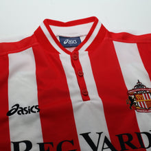 Load image into Gallery viewer, 1999/00 PHILLIPS #10 Sunderland Vintage Asics Home Football Shirt (L)5