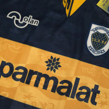 Load image into Gallery viewer, 1995/96 Maradona #10 Boca Juniors Olan Reissue Parmalat SS Shirt 44 (XL) BNWT6