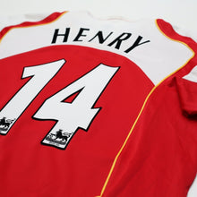 Load image into Gallery viewer, 2004/05 Henry #14 Arsenal Vintage Nike Home Football Shirt (XL)9
