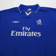 Load image into Gallery viewer, 2001/03 Lampard #8 Chelsea Vintage Umbro Home Football Shirt (XL)2