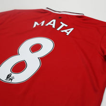 Load image into Gallery viewer, 2014/15 Mata #8 Manchester United Vintage Nike Home Football Shirt (L)11