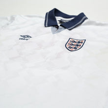 Load image into Gallery viewer, 1990/92 Gascoigne #19 England Retro Umbro Home Football Shirt (L) Italia 904