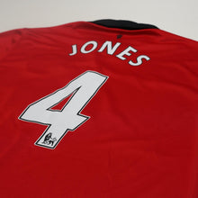 Load image into Gallery viewer, 2013/14 Jones #4 Manchester United Vintage Home Football Shirt (XL)