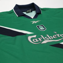 Load image into Gallery viewer, 1999/00 Gerrard #28 Liverpool Vintage Reebok Away Football Shirt (46/48) XXL5