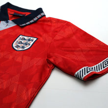 Load image into Gallery viewer, 1990/93 England Retro Umbro Away Football Shirt (S) Italia 906