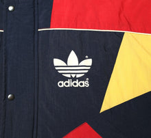 Load image into Gallery viewer, 1990/92 ARSENAL Vintage adidas Football Bench Coat Jacket (XL) 44/46