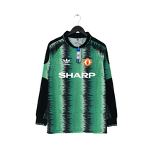 Load image into Gallery viewer, 1990/92 Schmeichel #1 Manchester United adidas Originals Football Shirt (M) BNWT0