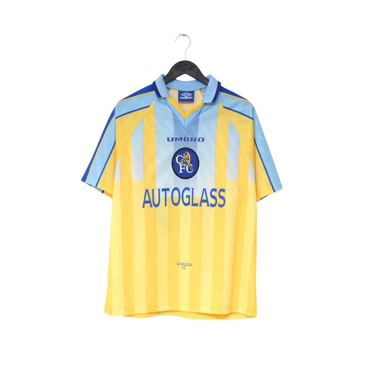【激レア】CHELSEA F.C. UMBRO ユニフォーム 2nd 1997/98 ZOLA #25 Chelsea Vintage Umbro Away Football Shirt (L