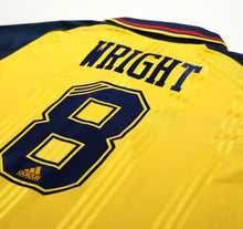 Load image into Gallery viewer, 2019/20 WRIGHT #8 Arsenal Retro adidas Originals L/S Away Football Shirt (L)