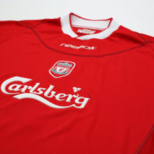 Load image into Gallery viewer, 2002/04 Kewell #7 Liverpool Vintage Reebok Home Football Shirt (L)4