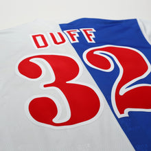 Load image into Gallery viewer, 1996/98 Duff #32 Blackburn Rovers Vintage ASICS Home Football Shirt (M)12