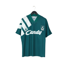 Load image into Gallery viewer, 1991/92 Liverpool Vintage adidas Equipment Away Football Shirt 38/40 (M/L) CANDY0