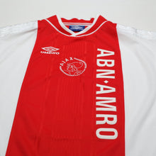 Load image into Gallery viewer, 1999/00 Brian Laudrup #10 Ajax Vintage Umbro Home Football Shirt (XL)3