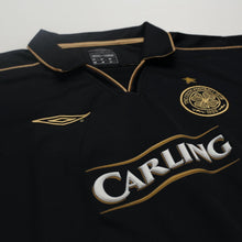 Load image into Gallery viewer, 2003/04 Larsson #7 Celtic Vintage Umbro Away Football Shirt (L)
