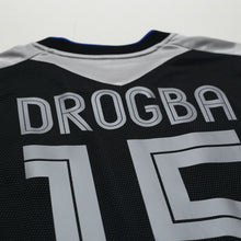 Load image into Gallery viewer, 2004/05 Drogba #15 Chelsea Vintage Umbro UCL Away Football Shirt (S)11