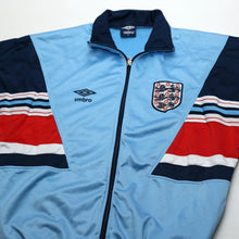 Load image into Gallery viewer, 1987/90 England Vintage Umbro Track Top Jacket (S/M) Euro 882
