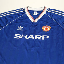Load image into Gallery viewer, 1988/90 Robson #7 Manchester United adidas Originals Away Football Shirt (XXL)2