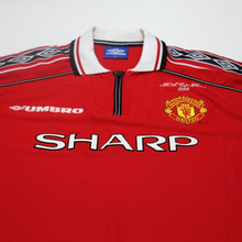 Load image into Gallery viewer, 1998/99 Manchester United Vintage Umbro FA CUP Final 99 Home Shirt (XL) BNWOT4