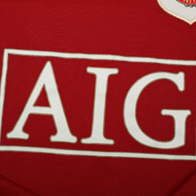 Load image into Gallery viewer, 2006/07 Ronaldo #7 Manchester United Vintage Nike Home Football Shirt (L)7