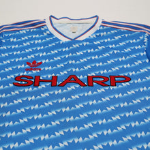 Load image into Gallery viewer, 1990/92 Manchester United Retro adidas Originals Away Football Shirt (XL)3