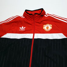 Load image into Gallery viewer, 1980s Style Manchester United Vintage Retro adidas Originals Hooded Jacket (M)2