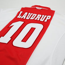 Load image into Gallery viewer, 1999/00 Brian Laudrup #10 Ajax Vintage Umbro Home Football Shirt (XL)11