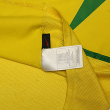 Load image into Gallery viewer, 2002/04 Ronaldo #9 Brazil Vintage Nike Home Football Shirt (M)16